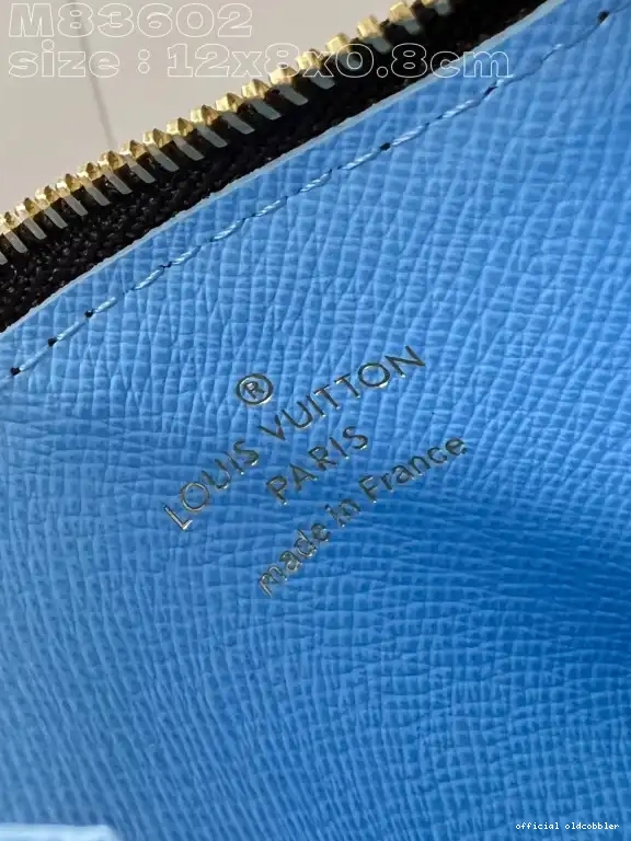 Official oldcobbler LOUIS VUITTON Holder-12*8*0.8cm Romy Card 0522